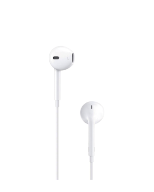 Devia - 3.5mm Earphones with Microphone & Volume Control - White