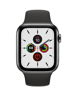 Apple Watch Series 5 Stainless (44mm, GPS + Cellular)  32Gb Space Black GPS + Cellular Grade A