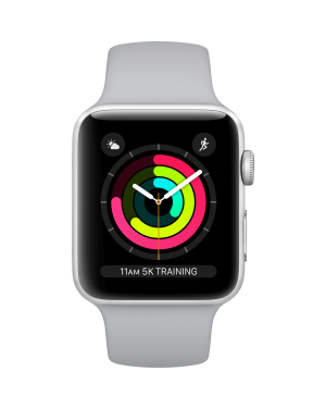 Apple Watch Series 3 Aluminium (38mm, GPS + Cellular)  16Gb Silver GPS + Cellular Grade C