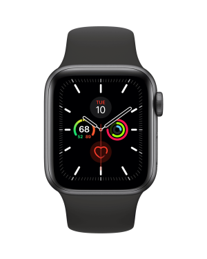 Apple Watch Series 5 Aluminium (40mm, GPS)  32Gb Space Grey GPS Grade C