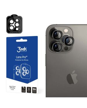 Apple iPhone 15 Pro Max 3mk Lens Protection Pro Graphite