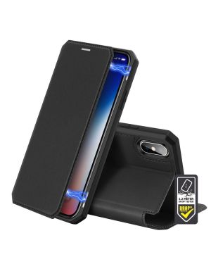 Dux Ducis - Skin X Wallet for iPhone XS/X - Black