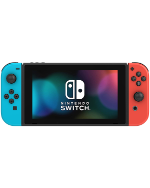 Nintendo Switch Console, 32GB + Neon Red/Blue Joy-Con