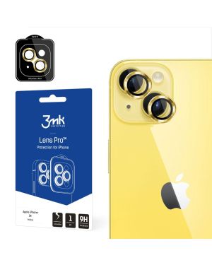 Apple iPhone 14 3mk Lens Protection Pro Yellow