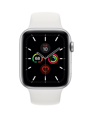 Apple Watch Series 5 Aluminium (44mm, GPS)  32Gb Silver GPS Grade A