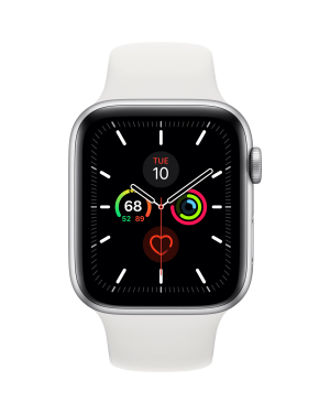 Apple Watch Series 5 Aluminium (44mm, GPS)  32Gb Silver GPS Grade B