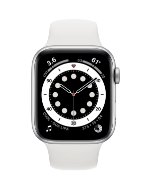 Apple Watch Series 6 Aluminium (44mm, GPS) 32Gb Silver GPS Grade C
