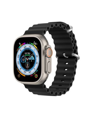 Apple Watch Strap (OceanWave Series ) 42/44/45MM Black