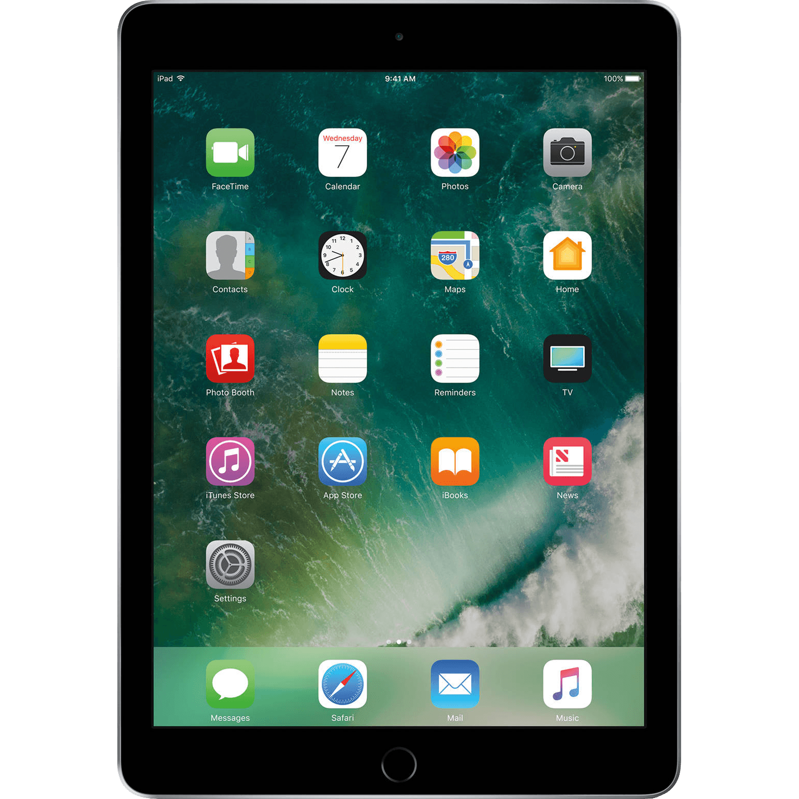 Apple iPad (5th generation, Wi-Fi + Cellular) 32Gb Space Grey Unlocked  Grade B