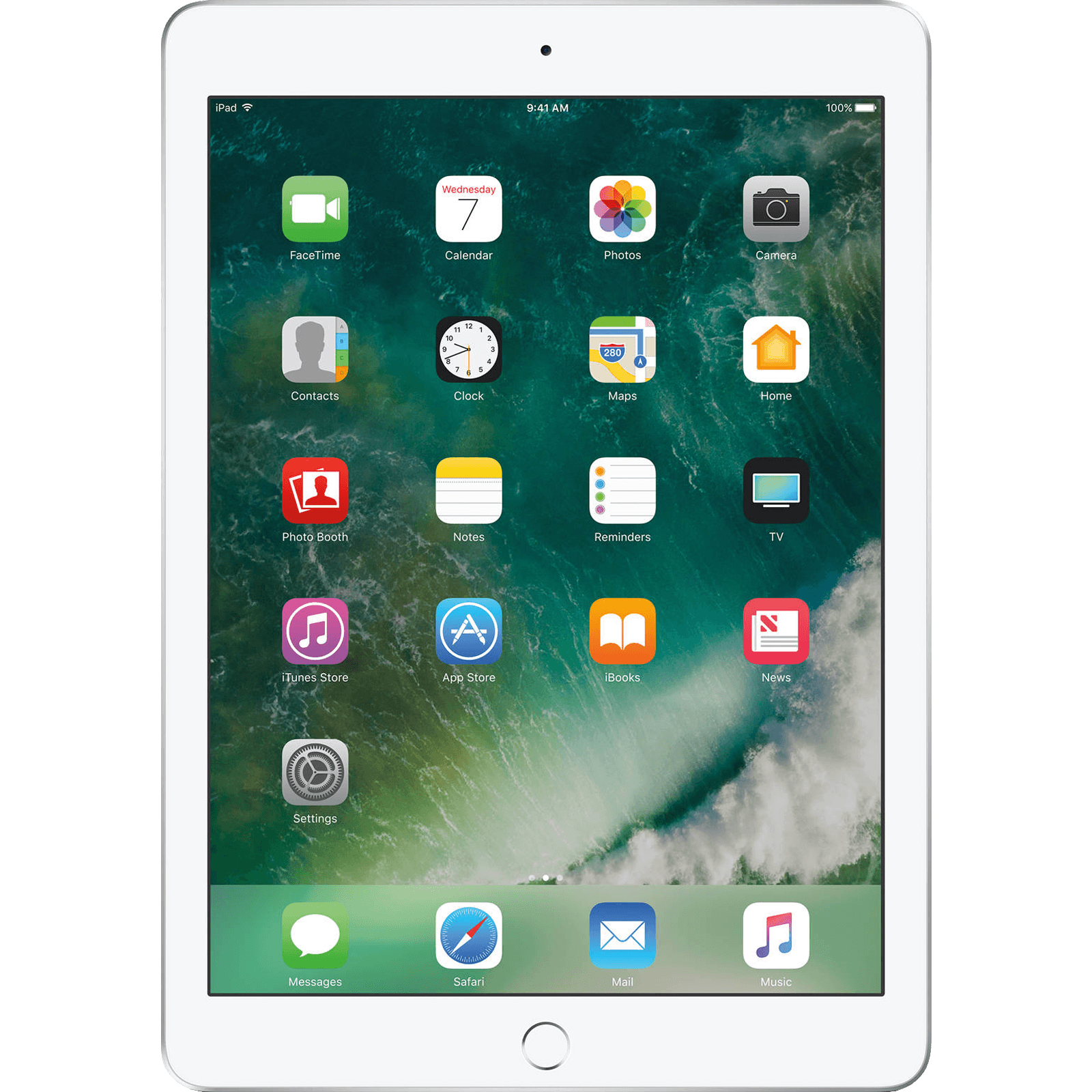 Apple iPad 5th Gen (Wi-Fi + Cellular) 32Gb Silver Unlocked Grade B