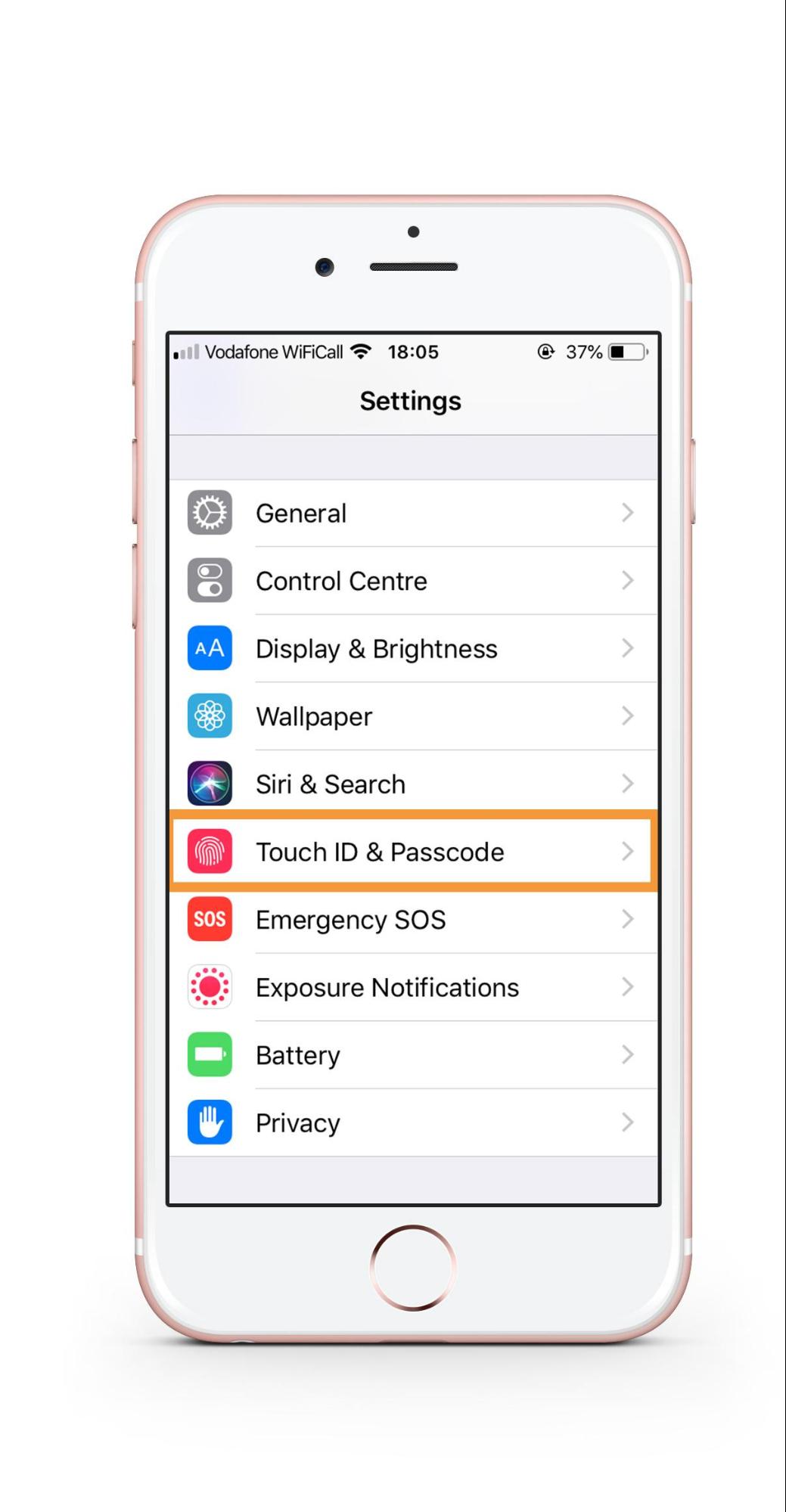 Face ID and Passcode Not In Settings - GadgetMates